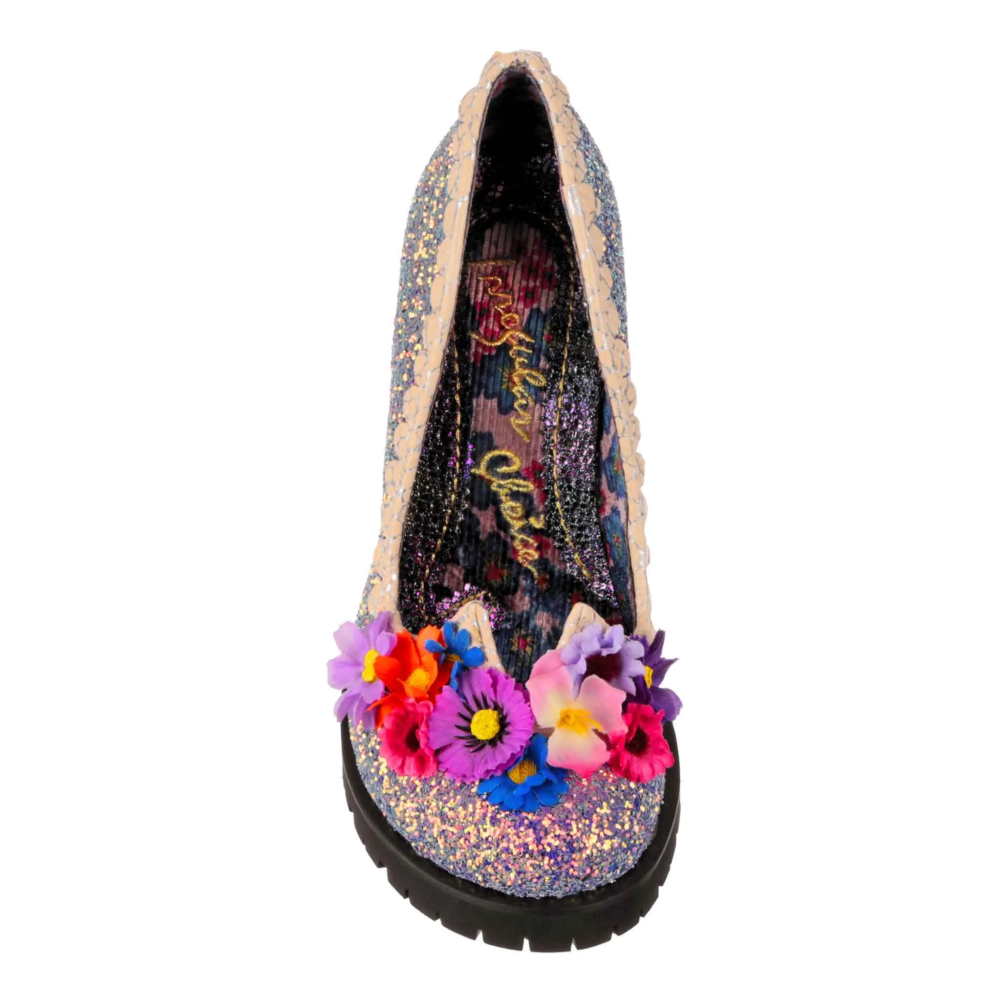 Irregular Choice Womens Flock Together High Heel - Purple