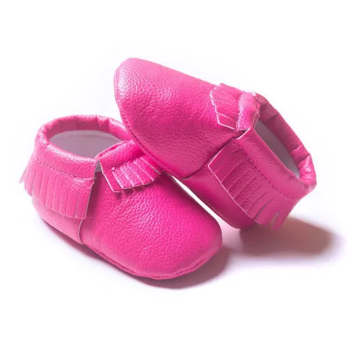 Newborn Baby First Walkers Moccasins Soft Soled Shoes